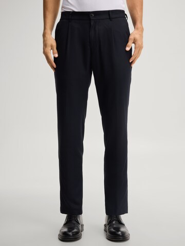 JOOP! Regular Bandplooibroek 'Lester' in Blauw: voorkant