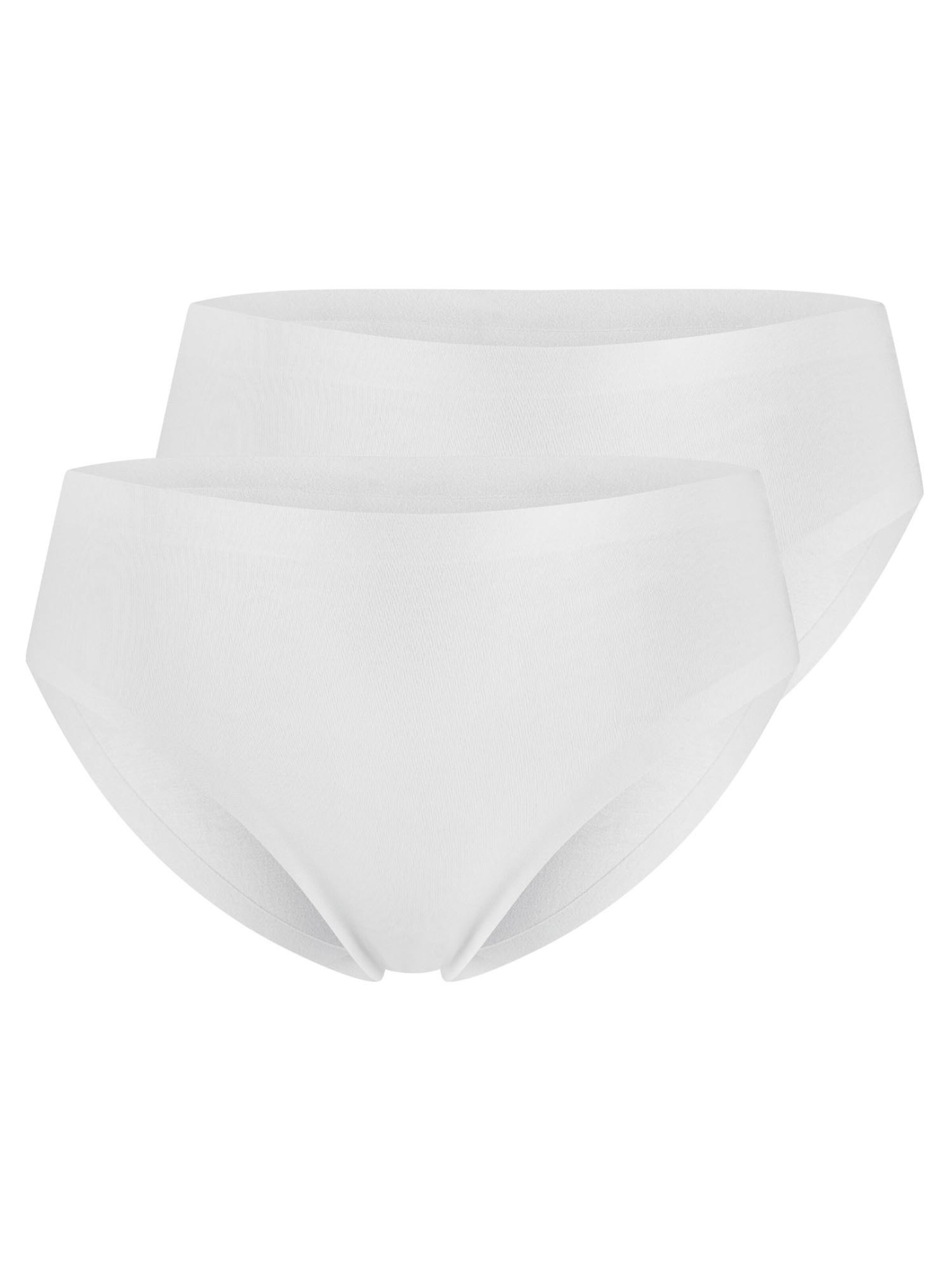 Mey Boyshorts 'Natural Second Me' in White: front