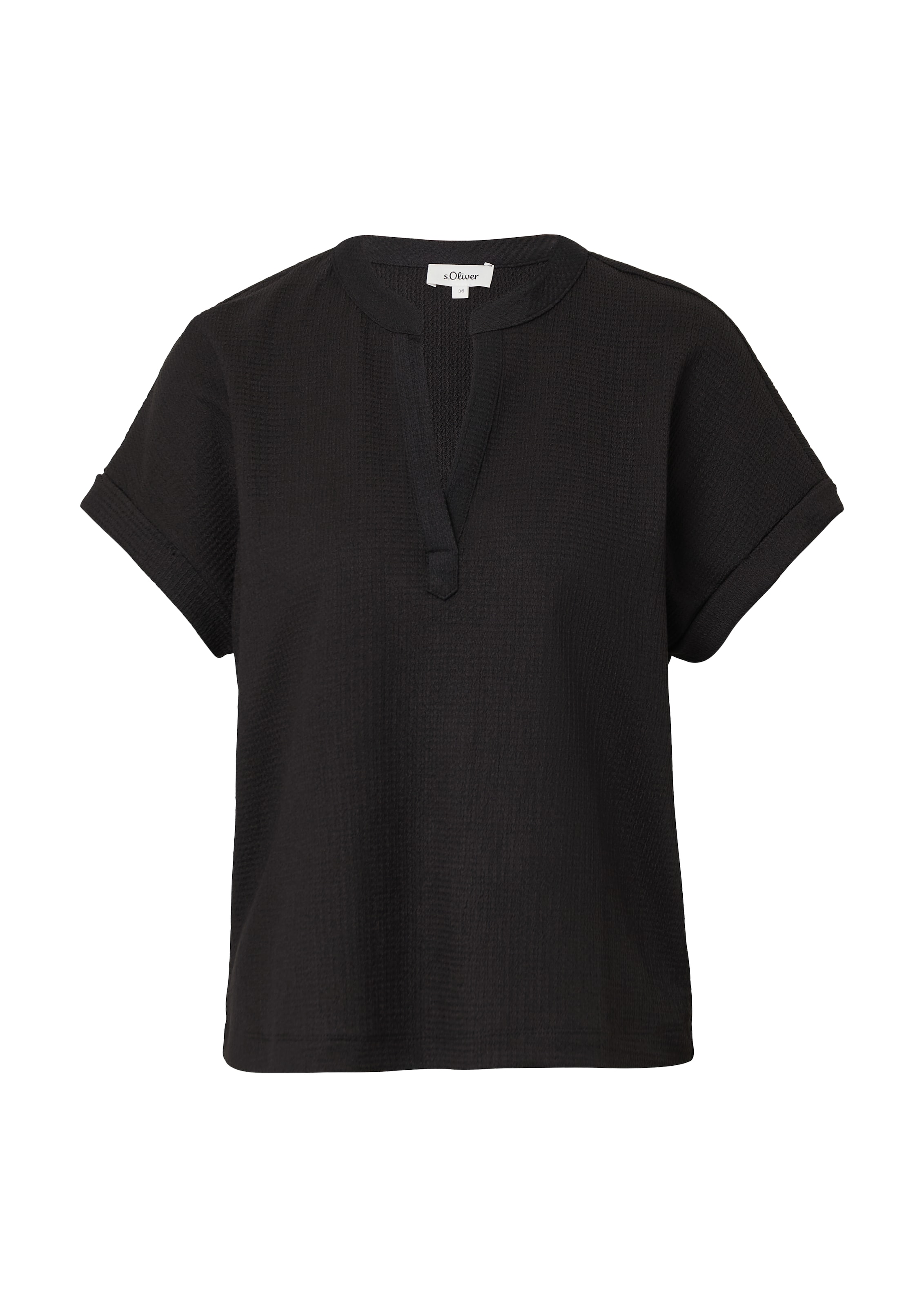 Chemisier s.Oliver en noir : devant