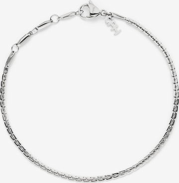 Copenhagen Studios Bracelet 'Fine Edgy' in Silver: front