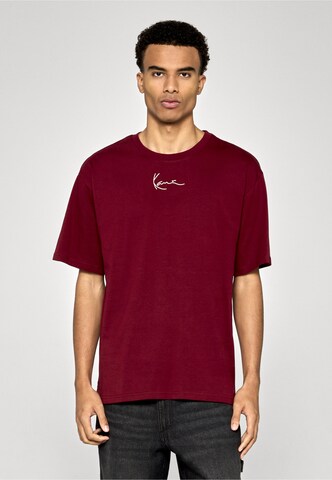 Karl Kani Shirt 'Essential' in Rood: voorkant