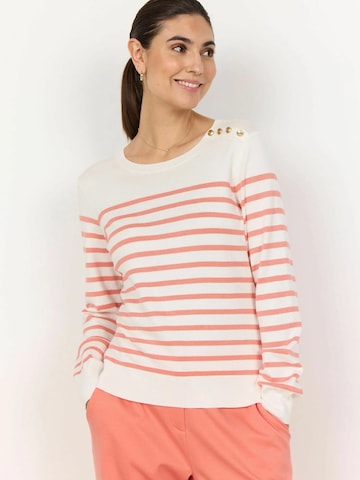 Soyaconcept Pullover 'DOLLIE STRIPE 783' i orange: forside