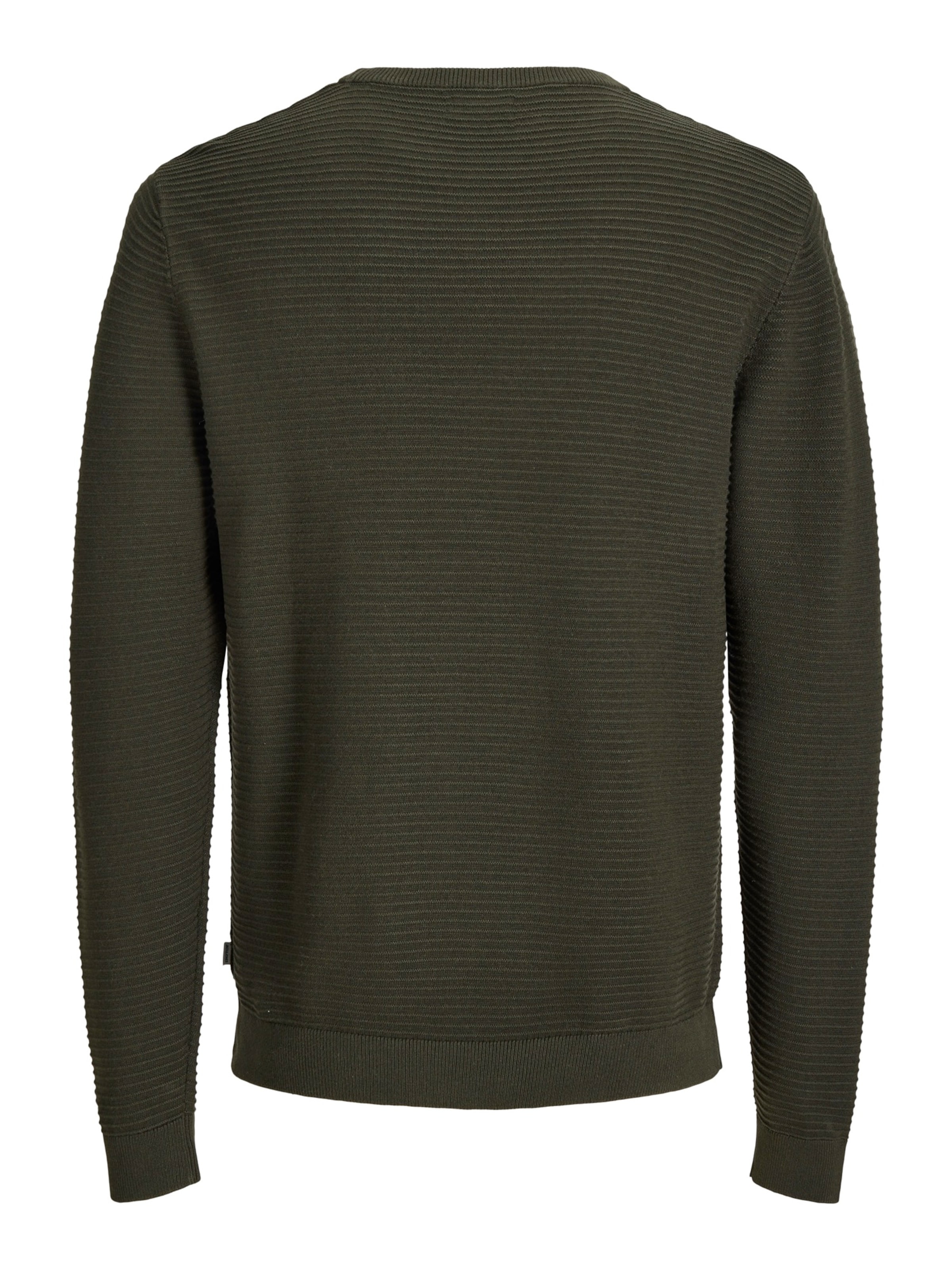 JACK & JONES Pullover 'JJEBRODY' in Grün