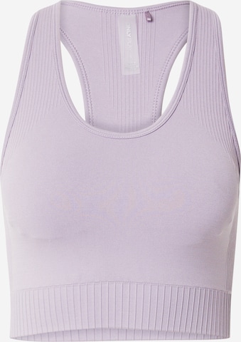 ONLY PLAYBustier Sportski grudnjak 'ONPJIJI' - ljubičasta boja: prednji dio