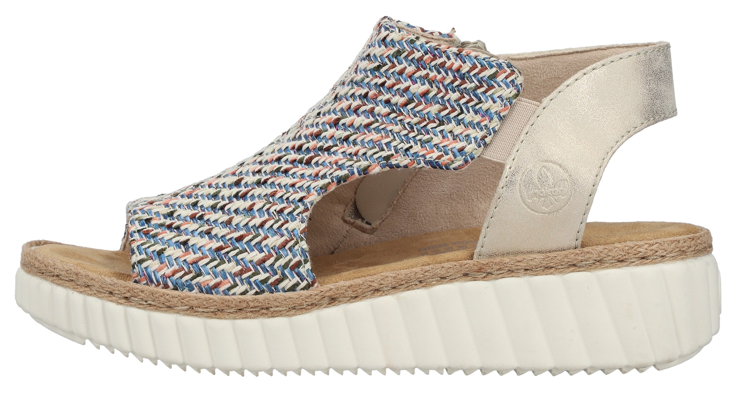 Sandales Rieker en bleu
