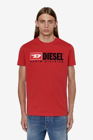 T-Shirt 'Diegor' DIESEL en rouge : devant