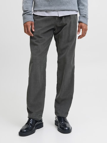 JACK & JONES Loosefit Broek 'JPSTKANE' in Grijs: voorkant