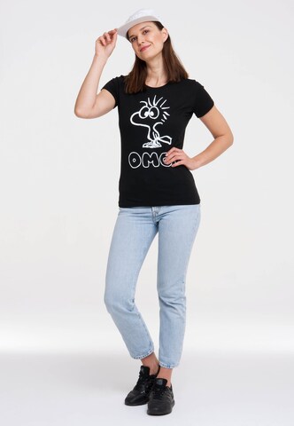 LOGOSHIRT Shirt 'Woodstock' in Gemengde kleuren