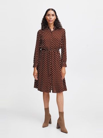 b.young Shirt dress 'JOSA' in Brown