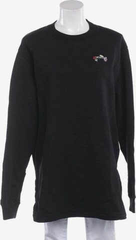 Off-White Sweatshirt & Zip-Up Hoodie in M in Black: front