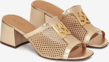 Kazar Mules in Gold