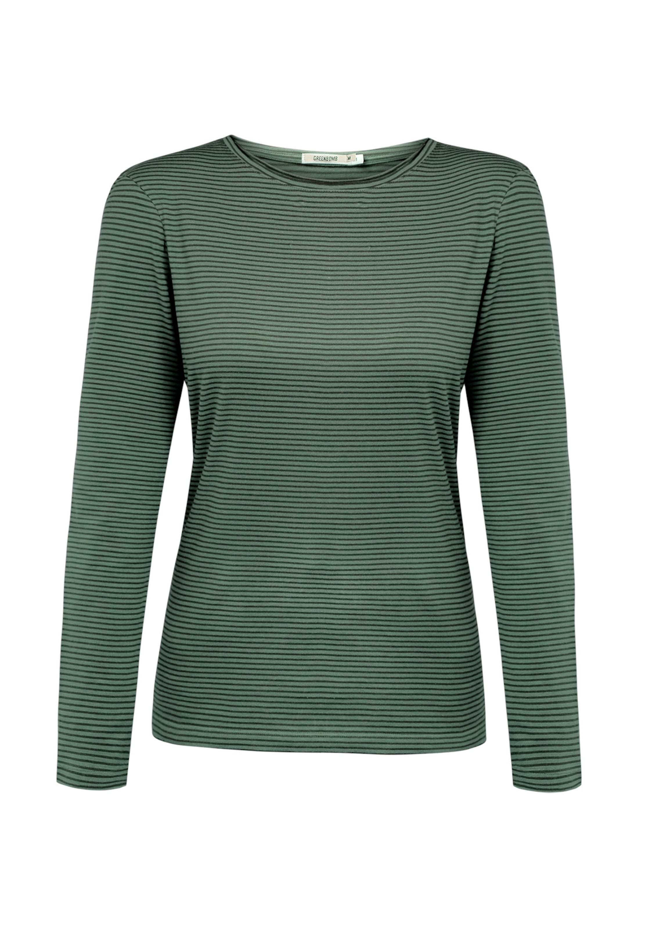 Maglietta di GREENBOMB in verde: frontale