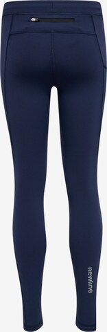 Coupe slim Pantalon de sport Newline en bleu