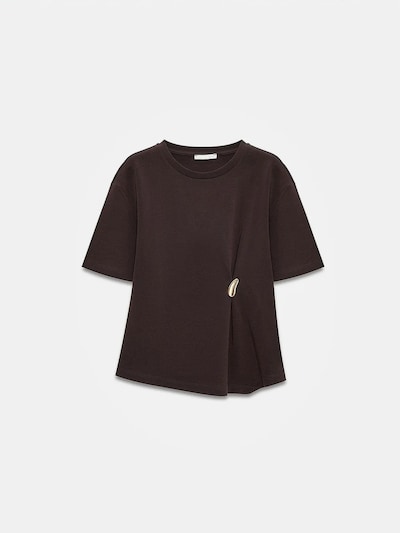 Maglietta 'T-Shirts' in S Dilvin di colore marrone, Visualizzazione prodotti