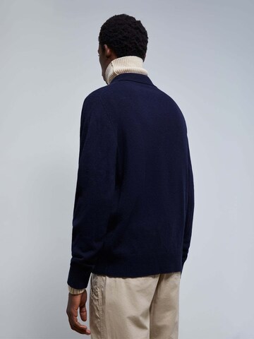 Scalpers Pullover in Blau