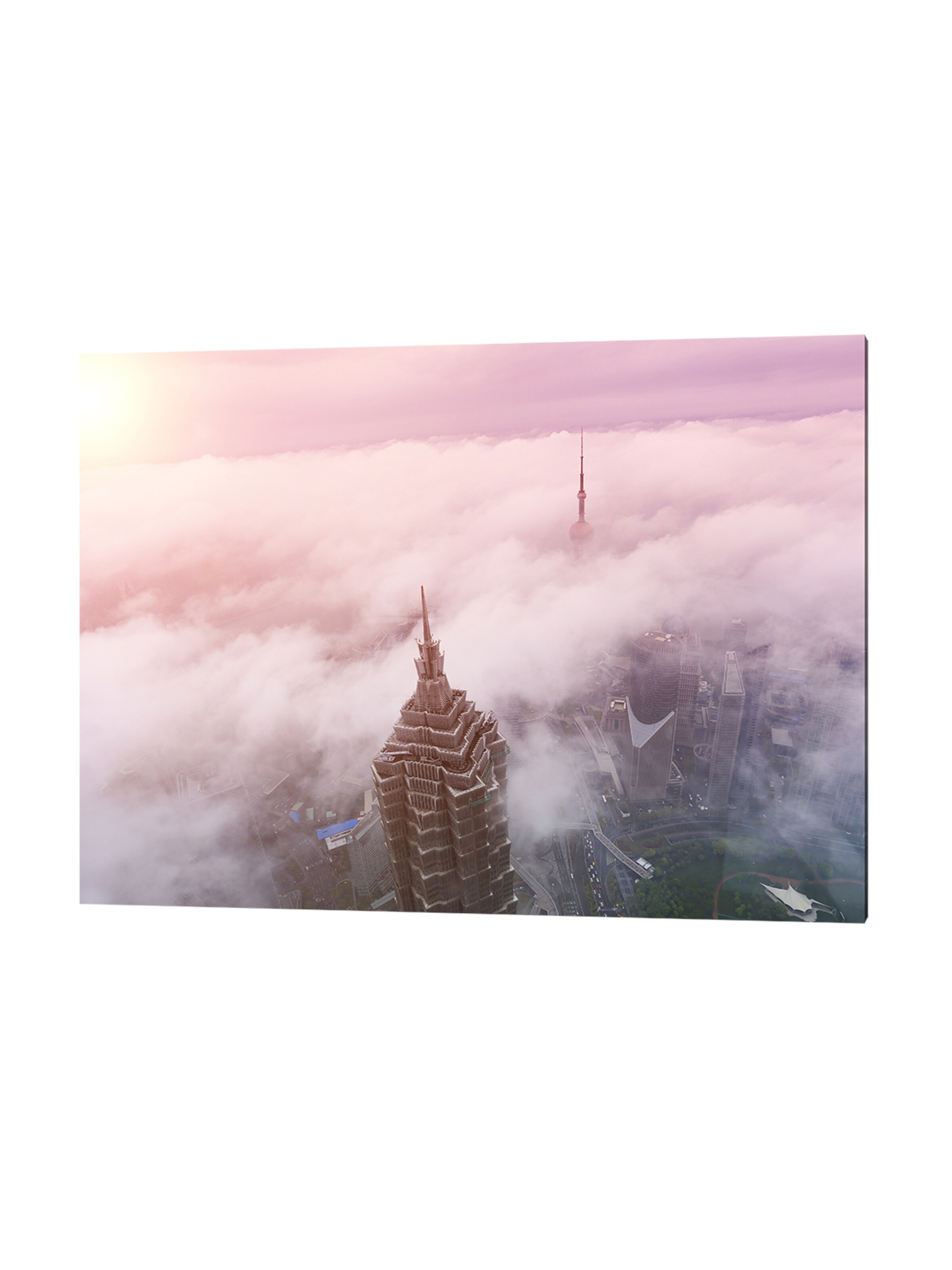 Liv Corday Bild 'Shanghai' in Pink: Vorderseite