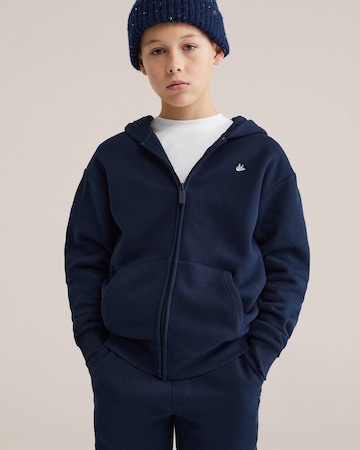 WE Fashion Mikina – modrá: přední strana