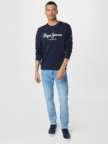 Coupe slim Jean 'Stanley' Pepe Jeans en bleu