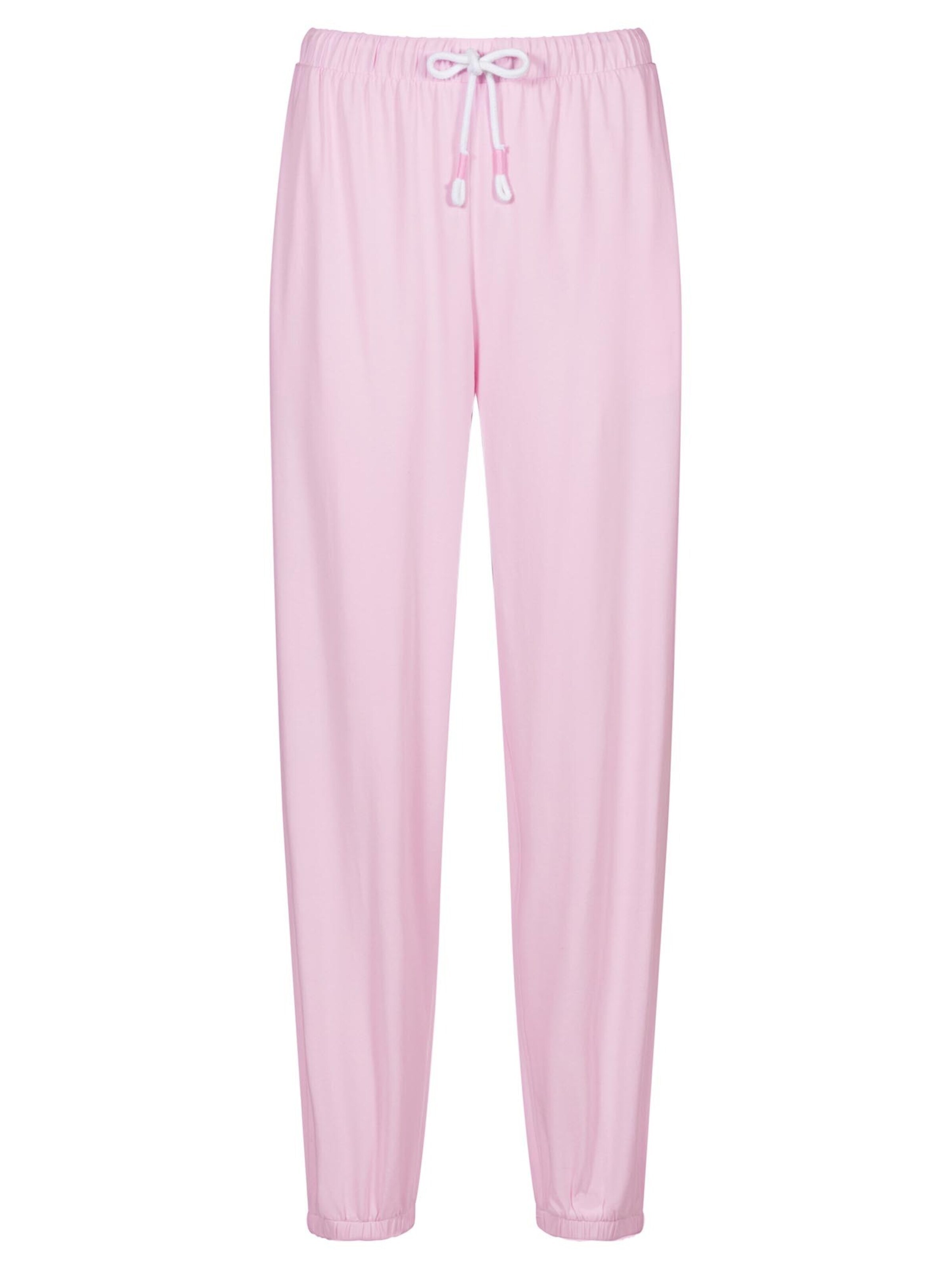 Mey Pyjamahose 'Solid Love'‌‌‌‌ in Pink: Vorderseite