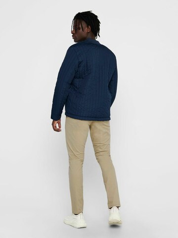 Only & Sons Between-season jacket in Blue