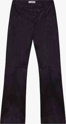 Scalpers Boot cut Trousers in Black: front