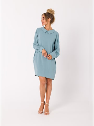 made of emotion - Vestido camisero en verde