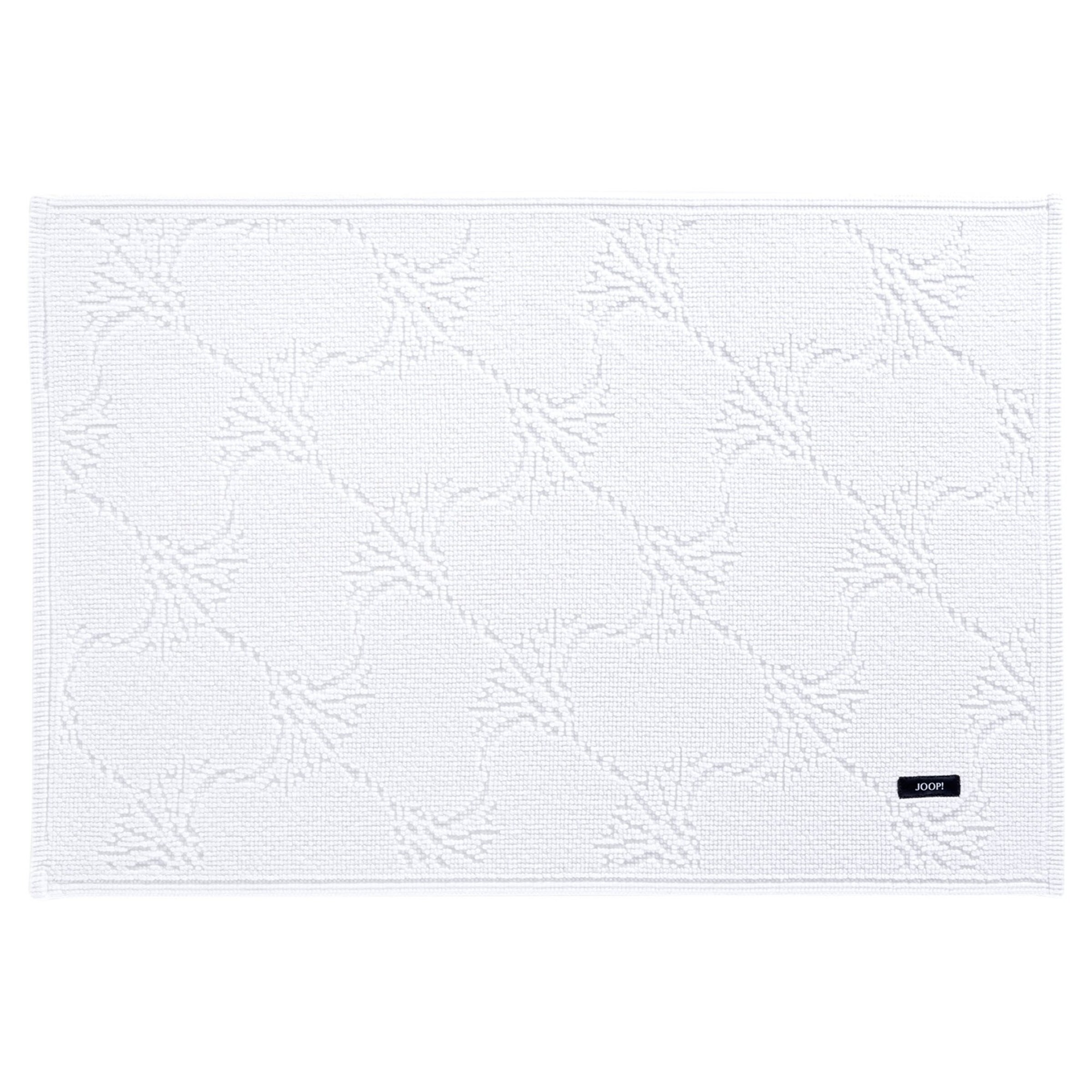 Tapis de bain JOOP! en blanc : devant