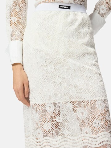 Jupe 'HARMONIE' PINKO en blanc