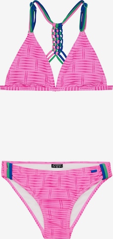 PROTEST Bikini 'PRTFimke 25 JR' in Pink: front