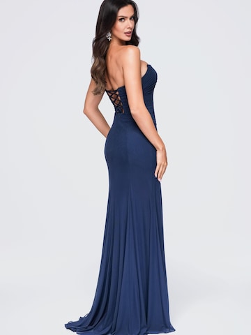 Ombre Abendkleid‌‌‌‌‌‌‌‌‌‌ in Blau