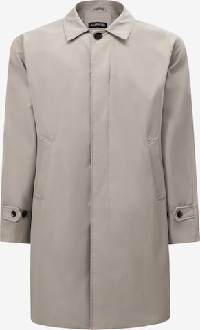 ALLTHEMEN Between-Seasons Coat 'Hauch' in Beige: front