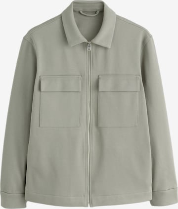 Next Välikausitakki 'N. Premium' värissä vihreä: etupuoli