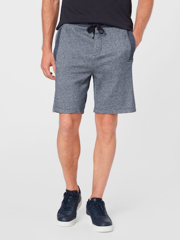 QS Regular Shorts in Blau: predná strana