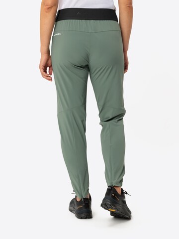 VAUDE Slimfit Outdoorhose 'Scopi' in Grün
