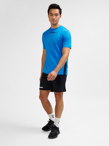 T-Shirt fonctionnel Hummel en bleu