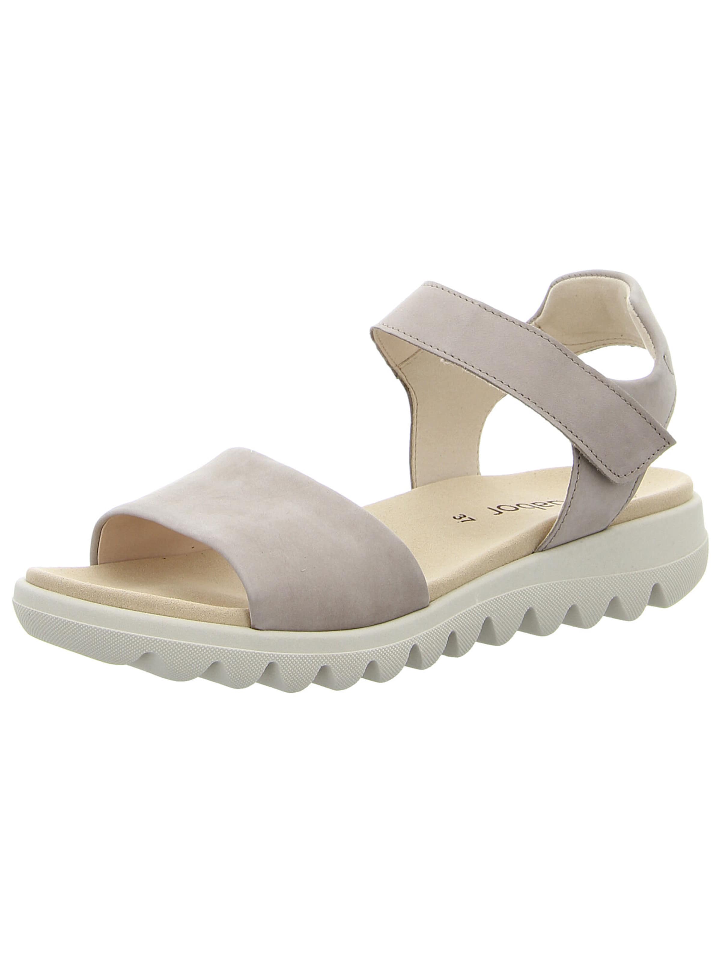 GABOR Sandale in Beige: Vorderseite