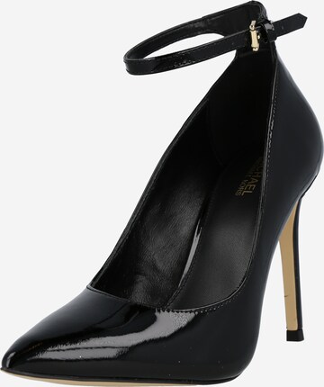 MICHAEL Michael Kors Slingback Pumps 'KEKE' in Black: front