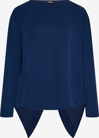 usha BLACK LABEL - Blusa em azul: frente