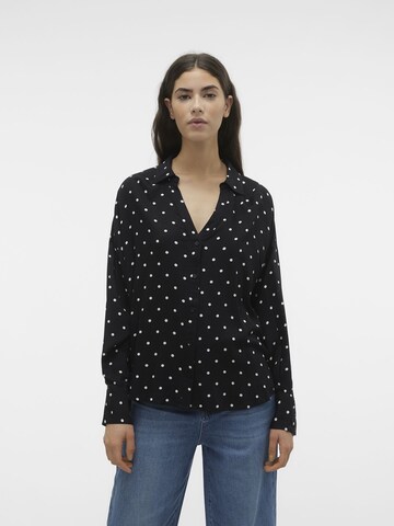 VERO MODA Bluse 'VMBUMPY' i sort