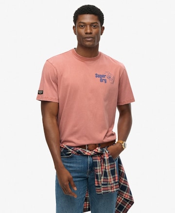T-Shirt 'Trade Tools' Superdry en marron