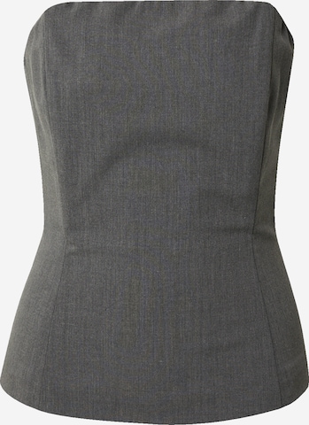 minimum Top 'Zandras' in Grey: front