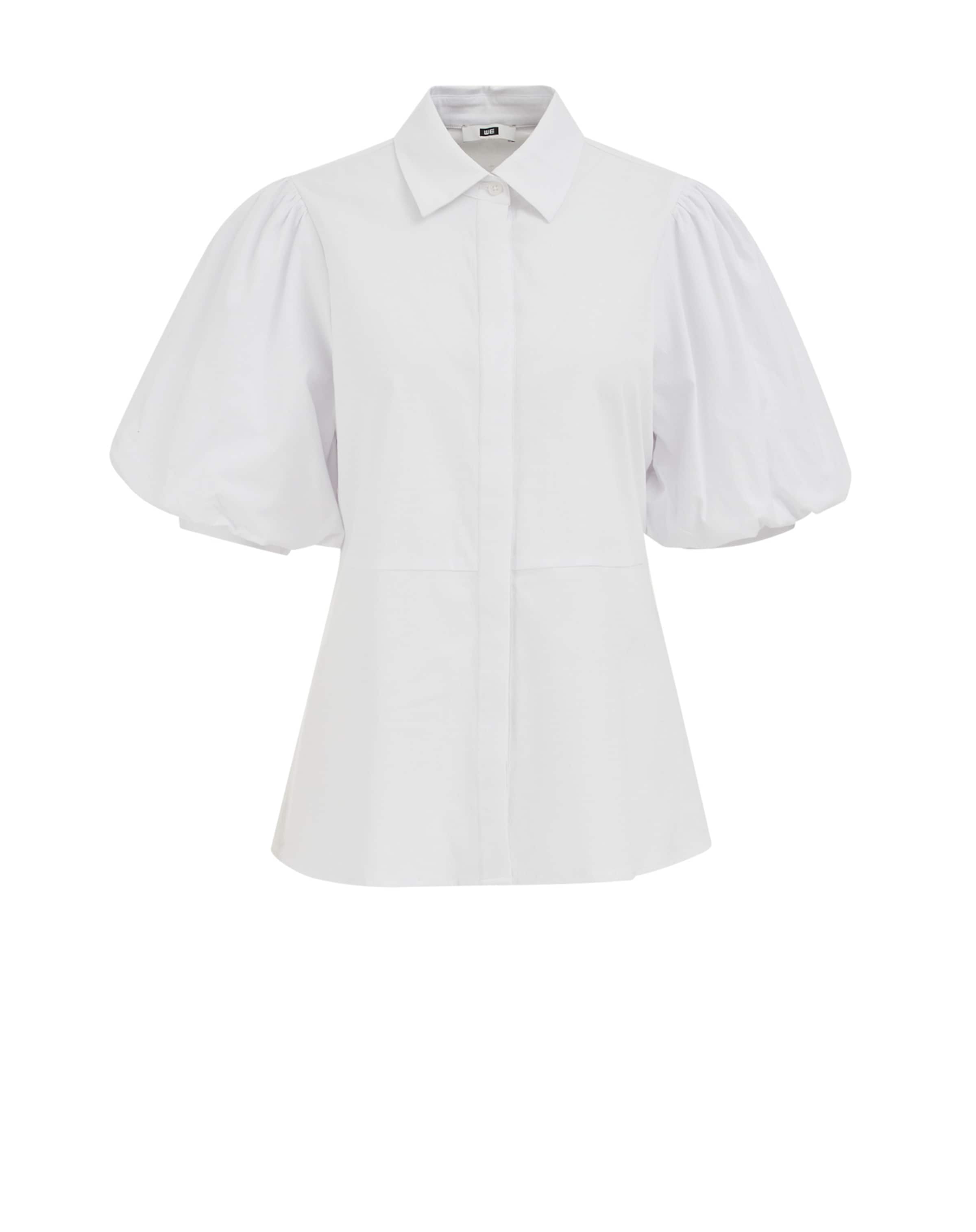 WE Fashion Blouse in Wit: voorkant