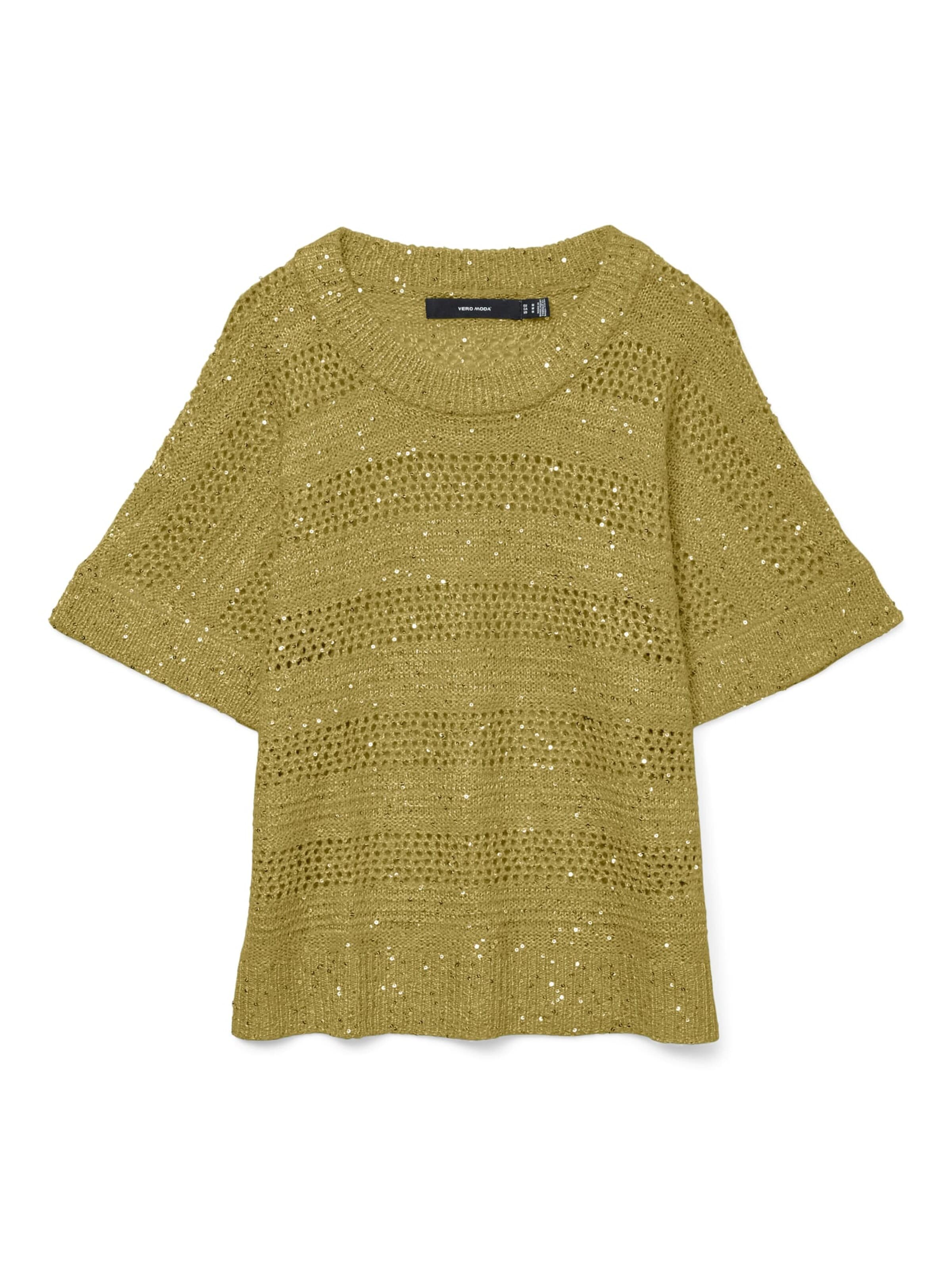VERO MODA Sweater 'Leilani' in Green: front