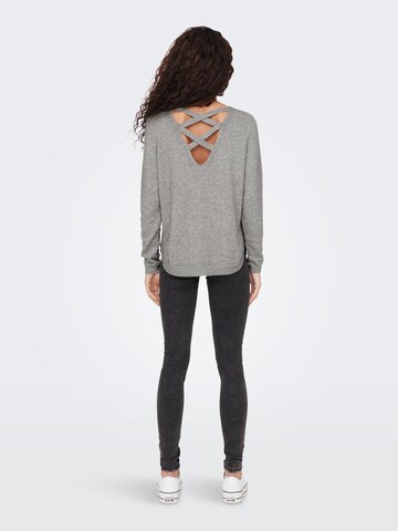 ONLY Sweater 'LEVA' in Grey