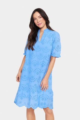 SAINT TROPEZ Dress 'Geleksa' in Blue: front