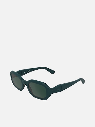 Longchamp - Gafas de sol en verde: frente