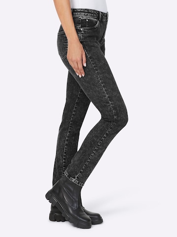 heine - Slimfit Vaquero en negro