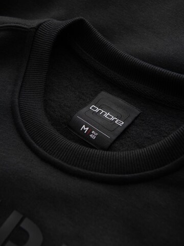 Ombre Sweatshirt 'B1711' in Black