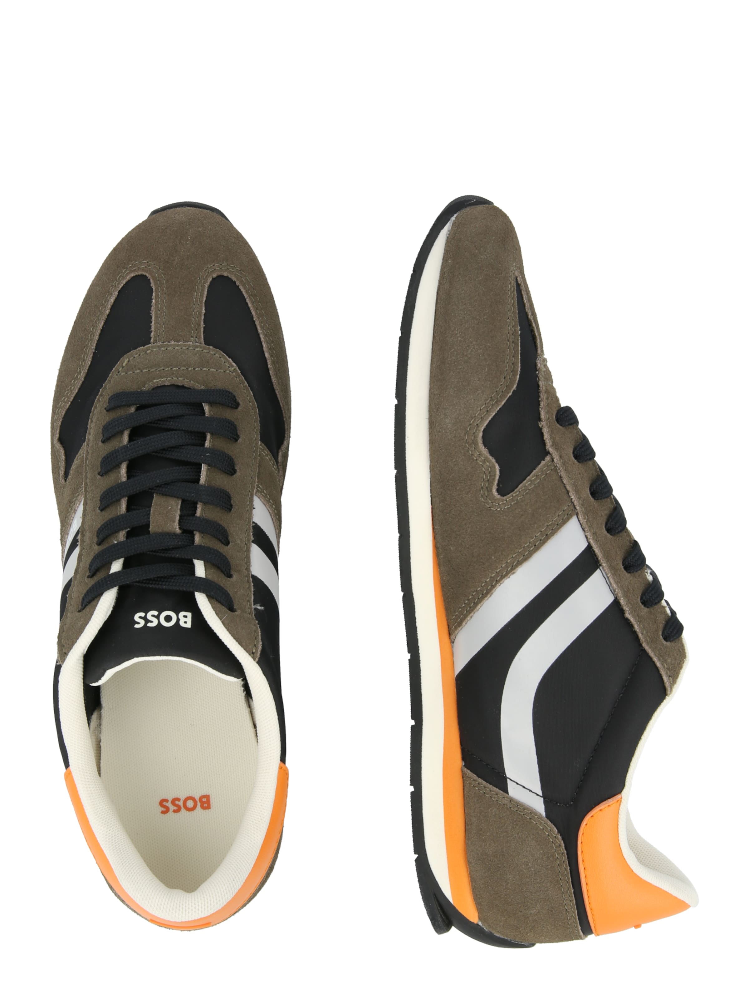 BOSS Sneaker 'Levon' in Braun