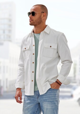 balta JOHN DEVIN Standartinis modelis Marškiniai